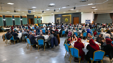 GELENEKSEL İFTAR SOFRASINDA GÖNÜLLER KENETLENDİ