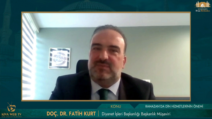 İFTAR PROGRAMININ KONUĞU DOÇ. DR. FATİH KURT OLDU