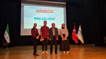 GÖÇÜN İKİ YÜZÜ: KAZANIM MI, KAYIP MI? MÜNAZARA YARIŞMASI GERÇEKLEŞTİ
