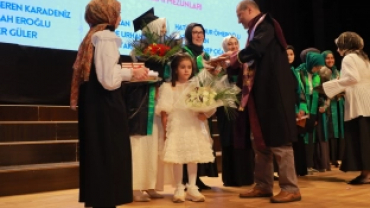 KOCAELİ İLAHİHYAT'TA MEZUNİYET SEVİNCİ