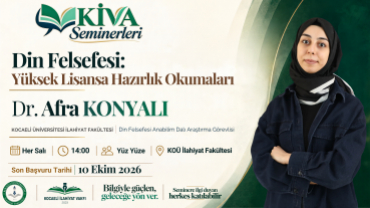 MERAK ET, KEŞFET, İLİMLE DERİNLEŞ: KİVA SEMİNERLERİ BAŞLIYOR!
